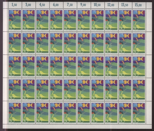 Deutschland (BRD), MiNr. 808, 50er Bogen, postfrisch