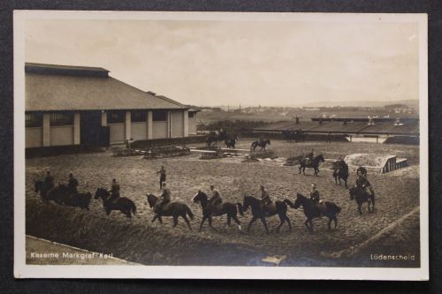 Lüdenscheid, Kaserne Markgraf-Karl, Reitausbildung