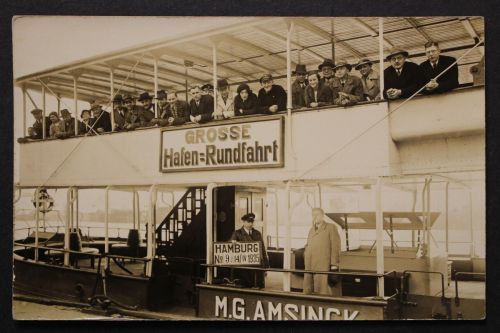 Hamburg, "Grosse Hafenrundfahrt" mit der M.G. Amsinck