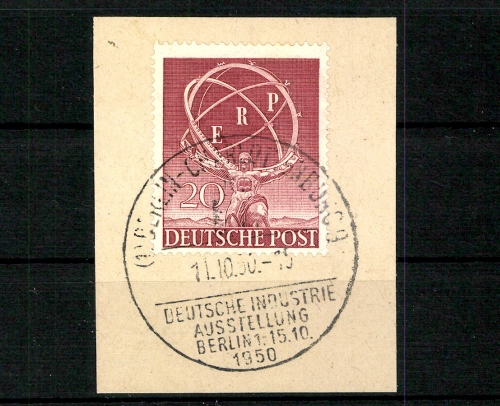 Berlin, MiNr. 71, Briefstück