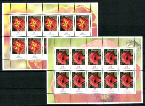 Deutschland (BRD), MiNr. 2471-2472, Kleinbögen, postfrisch