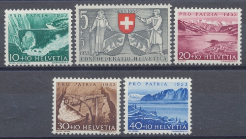 Schweiz, MiNr. 580-584, postfrisch