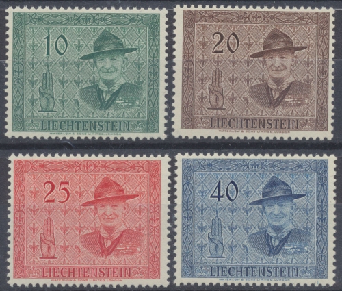 Liechtenstein, MiNr. 315-318, postfrisch