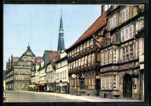 Hameln, Osterstraße mit Museum und Hochzeitshaus