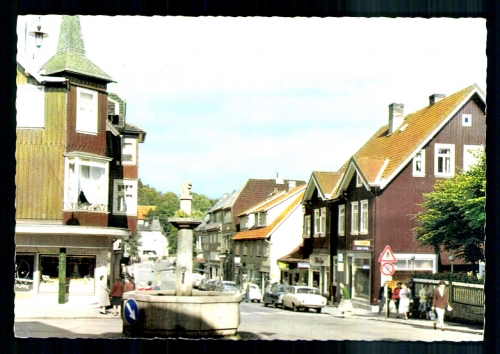 Braunlage, Eichhörnchen - Brunnen