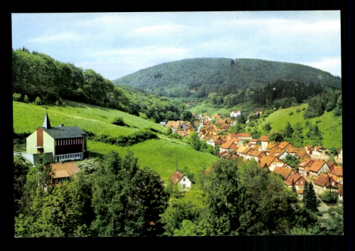 Bad Grund, Blick vom Knollen auf Bad Grund