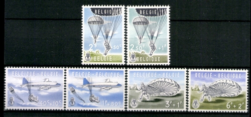 Belgien, MiNr. 1190-1195, postfrisch