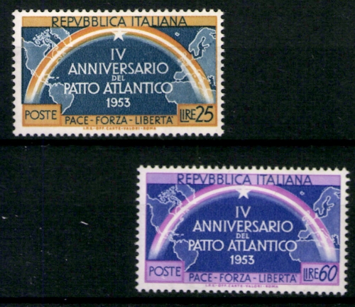 Italien, MiNr. 896-897, postfrisch