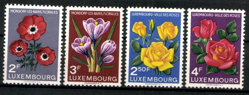 Luxemburg, MiNr. 547-548 und 549-550, postfrisch