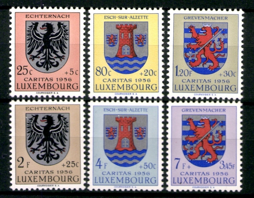 Luxemburg, MiNr. 561-566, postfrisch