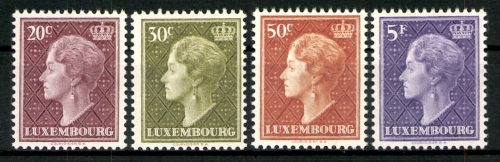 Luxemburg, MiNr. 586-589, postfrisch
