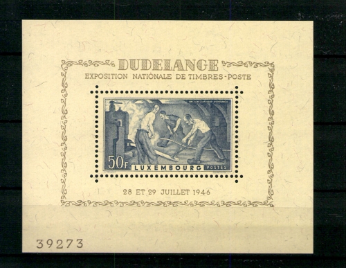 Luxemburg, MiNr. Block 6, postfrisch