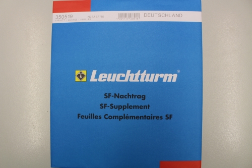 Leuchtturm SF, Vordruckblätter Deutschland 2015