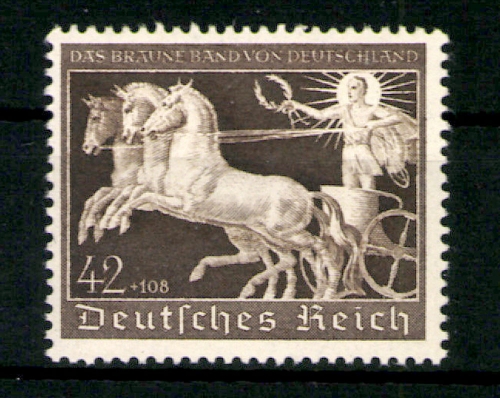 Deutsches Reich, MiNr. 747, Falz