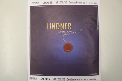 Lindner dT-System, Deutschland Vordruckblätter 2015