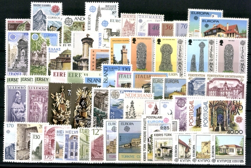 Europa Union (CEPT) Jahrgang 1978, 30 Länder, postfrisch/MNH
