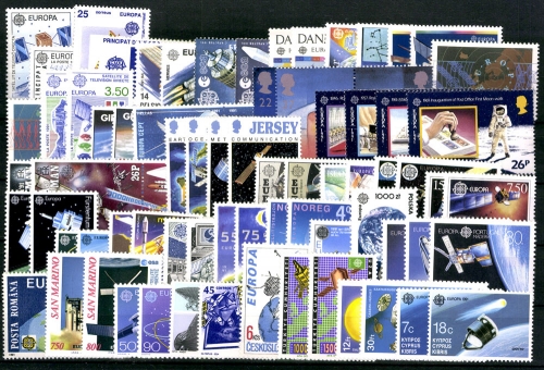 Europa Union (CEPT) Jahrgang 1991, 40 Länder, postfrisch / MNH