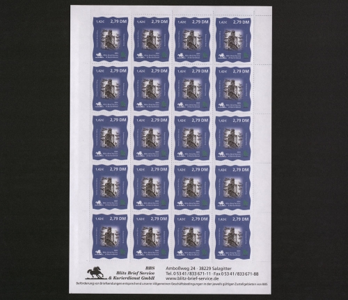 Deutschland (BRD), Privatpost Blitz-Brief-Service, postfrisch/MNH