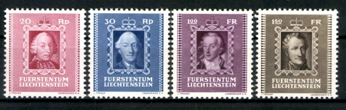 Liechtenstein, MiNr. 207-210, postfrisch