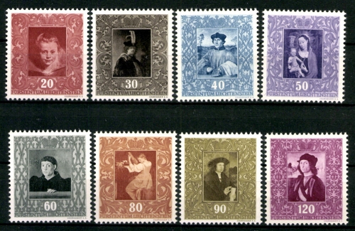 Liechtenstein, MiNr. 269-276, postfrisch