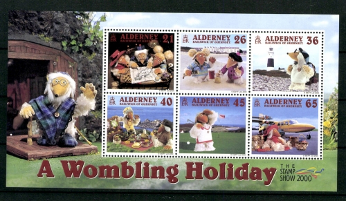 Alderney, MiNr. Block 7, postfrisch