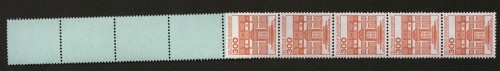 Deutschland (BRD), MiNr. 1143 II RE 5 + 4 Lf, postfrisch