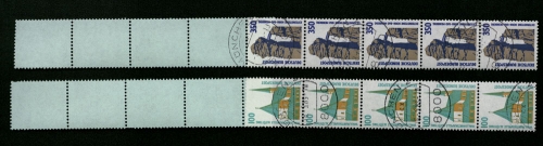 Deutschland (BRD), MiNr. 1406-1407 RE 5 + 4 Lf, gestempelt