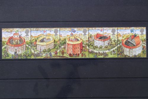 Großbritannien, MiNr. 1580-1584, Fünferstreifen, postfrisch