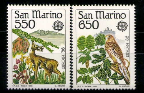 San Marino, MiNr. 1339-1340, postfrisch