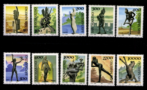 San Marino, MiNr. 1362-1371, postfrisch