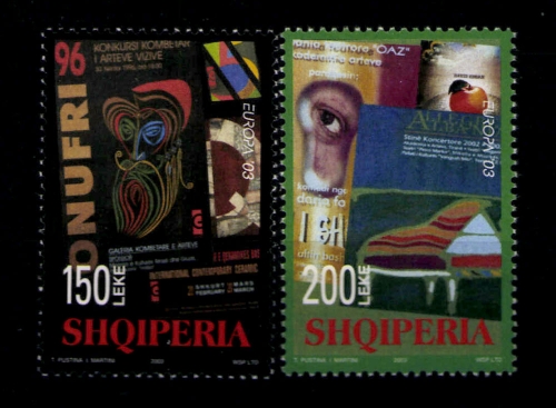 Albanien, MiNr. 2928-2929, postfrisch