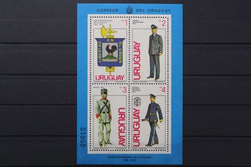 Uruguay, MiNr. Block 46, postfrisch