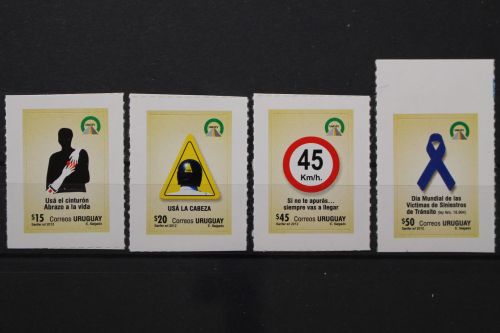Uruguay, MiNr. 3260, 3260, 3262 + 3263 skl., postfrisch