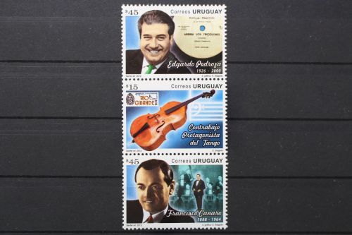Uruguay, MiNr. 3278-3280, Dreierstreifen, postfrisch