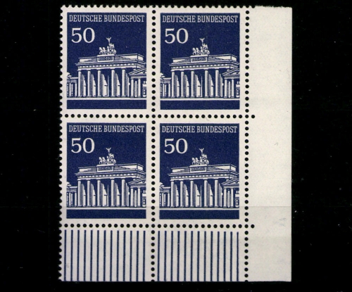 Deutschland (BRD), MiNr. 509, VB, Ecke rechts unten, postfrisch