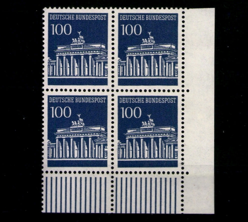 Deutschland (BRD), MiNr. 510, VB, Ecke rechts unten, postfrisch