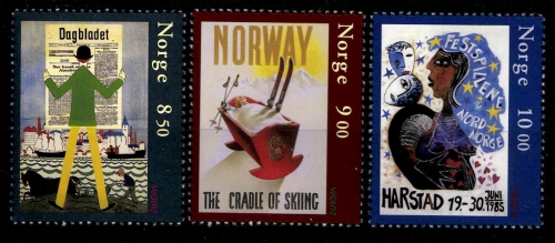 Norwegen, MiNr. 1479-1481, postfrisch