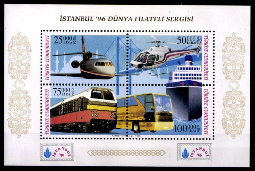 Türkei, MiNr. Block 32 A, postfrisch
