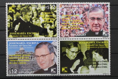 Uruguay, MiNr. 2648-2651 Viererblock, postfrisch