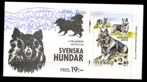Schweden, MiNr. 1569-1571, MH 144, postfrisch