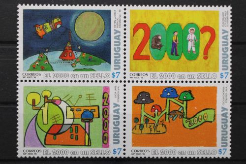 Uruguay, MiNr. 2448-2451 Viererblock, postfrisch