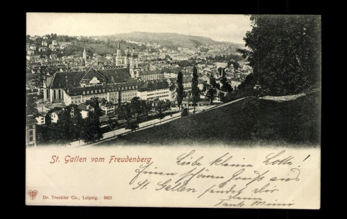 St. Gallen, vom Freudenberg