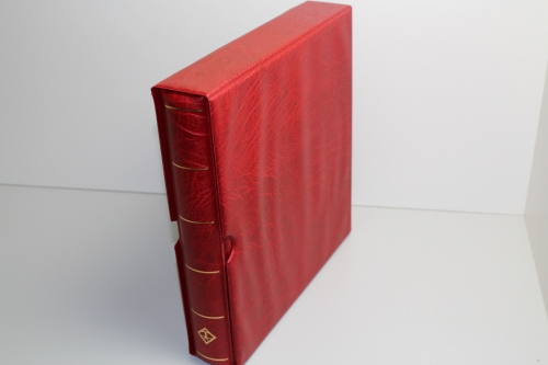 Leuchtturm, 1 roter Drehstabbinder DP-Perfect mit Kassette