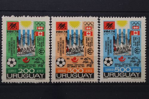 Uruguay, MiNr. 1313-1315, postfrisch