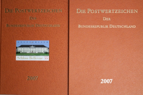Deutschland (BRD), Jahrbuch 2007, leer - ohne Marken