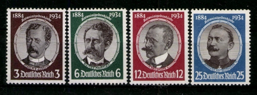 Deutsches Reich, MiNr. 540-543, postfrisch