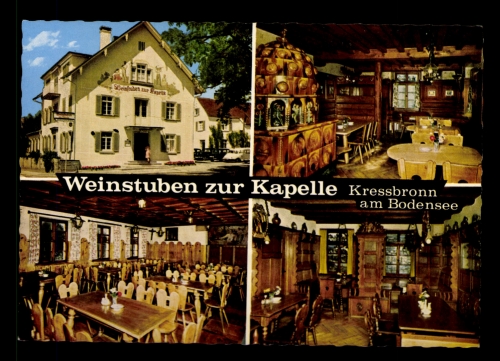 Kreßbronn/Bodensee, Weinstube zur Kapelle
