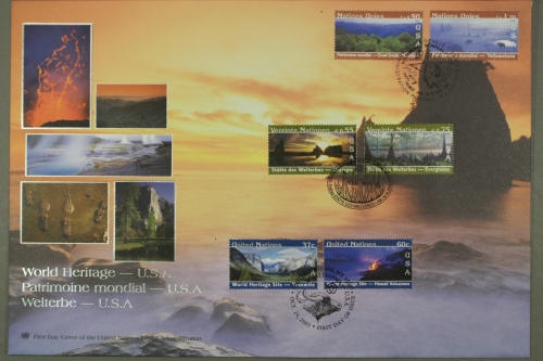 UNO New York, MiNr. 932-933, Gemeinschaftsausgaben, FDC