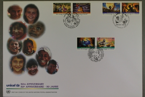 UNO Genf, MiNr. 301-302, Gemeinschaftsausgaben, FDC