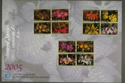 UNO Triobrief: Gefährdete Arten: Orchideen, 2005